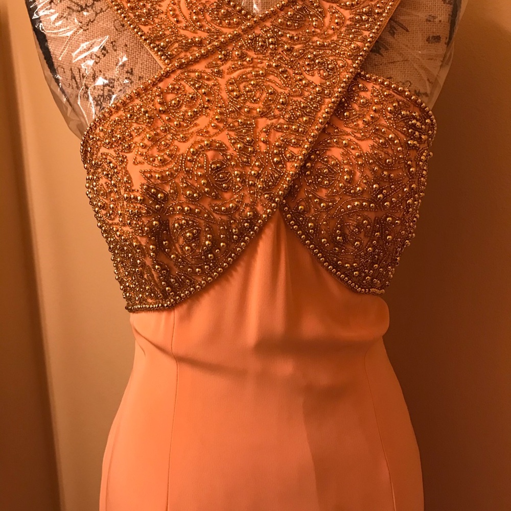 Black Tie by Oleg Cassini Gown with Gorgeous Sash!